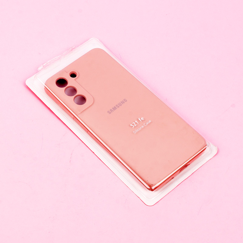 قاب سیلیکونی اصلی زیربسته سامسونگ Galaxy S21 FE 5G محافظ لنزدار