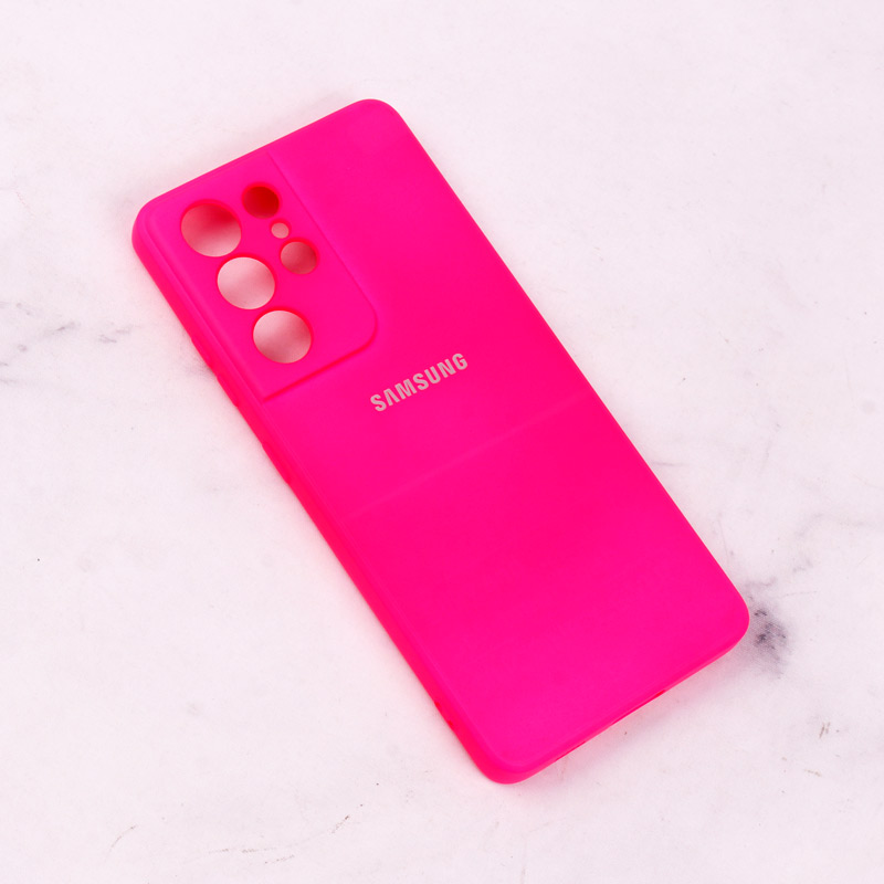 قاب محافظ لنزدار سیلیکونی Highcopy سامسونگ Samsung Galaxy S21 Ultra