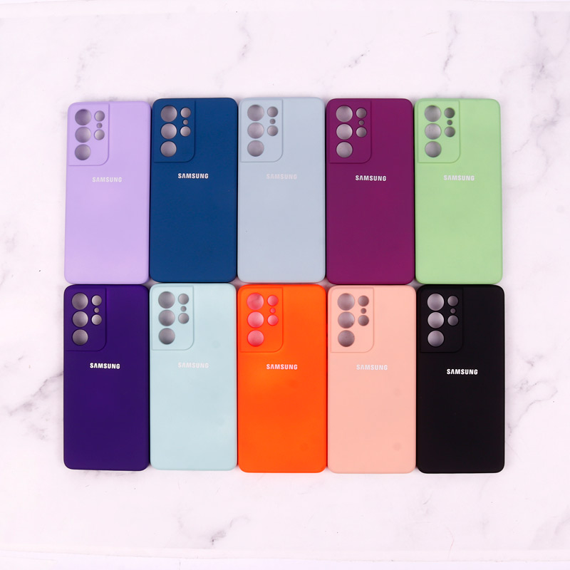 قاب محافظ لنزدار سیلیکونی Highcopy سامسونگ Samsung Galaxy S21 Ultra