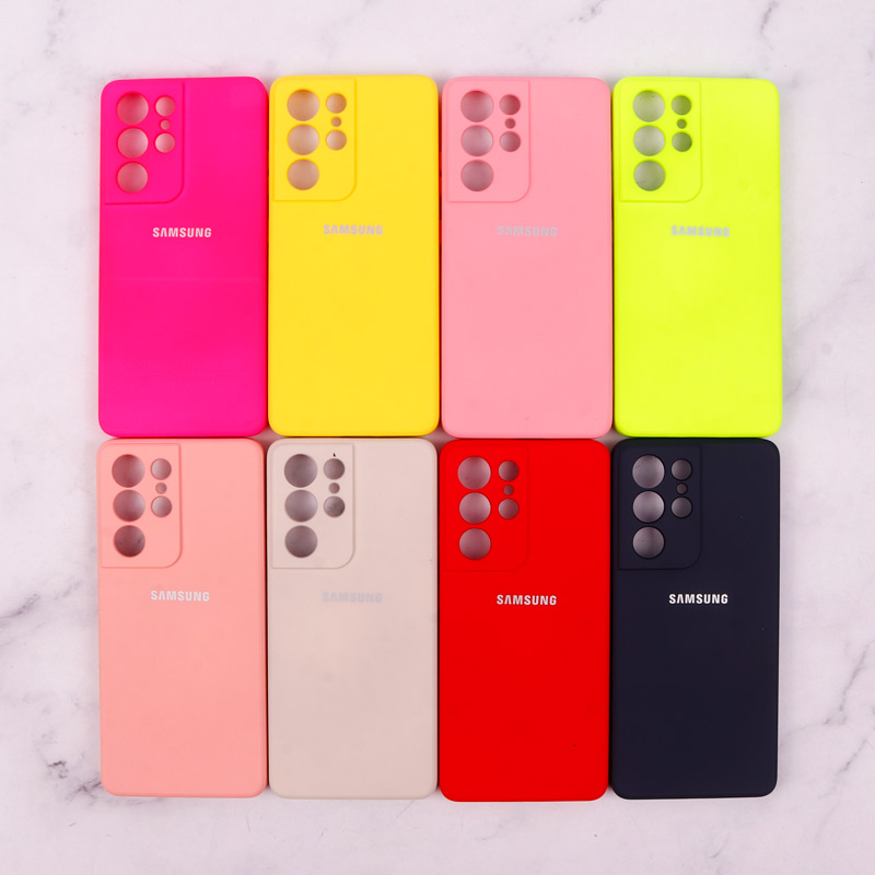 قاب محافظ لنزدار سیلیکونی Highcopy سامسونگ Samsung Galaxy S21 Ultra