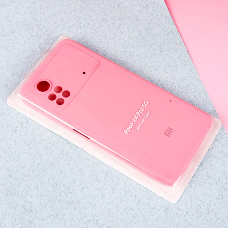 قاب سیلیکونی اصلی زیربسته شیائومی Poco X4 Pro 5G محافظ لنزدار