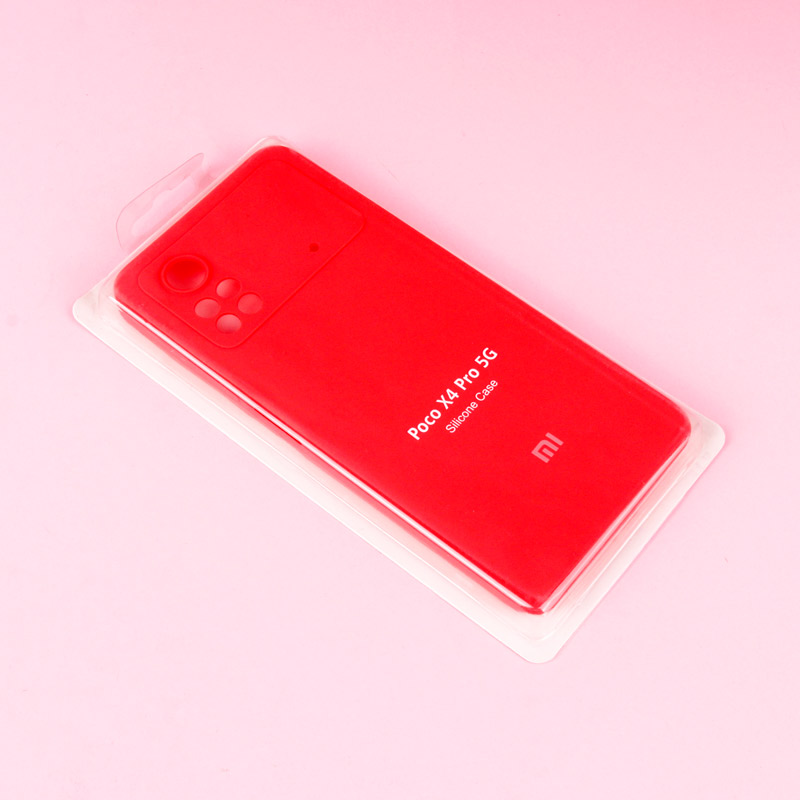 قاب سیلیکونی اصلی زیربسته شیائومی Poco X4 Pro 5G محافظ لنزدار