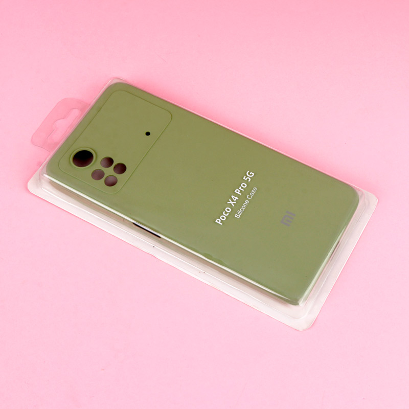 قاب سیلیکونی اصلی زیربسته شیائومی Poco X4 Pro 5G محافظ لنزدار