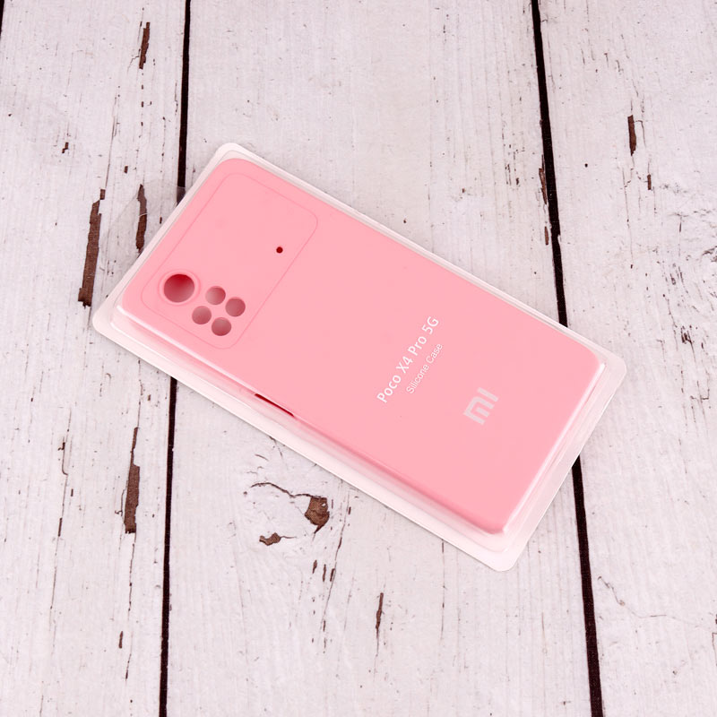 قاب سیلیکونی اصلی زیربسته شیائومی Poco X4 Pro 5G محافظ لنزدار