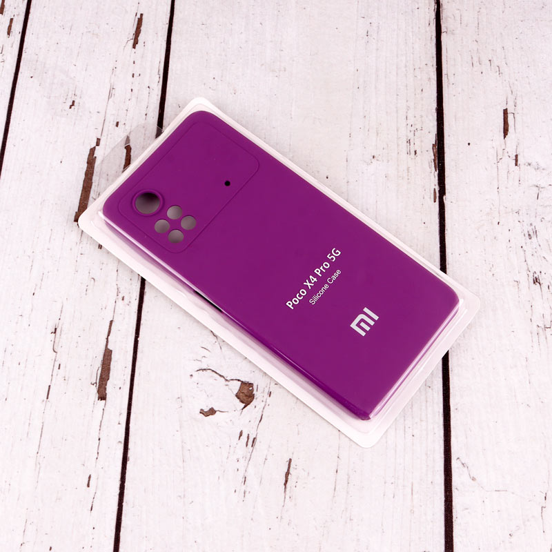 قاب سیلیکونی اصلی زیربسته شیائومی Poco X4 Pro 5G محافظ لنزدار