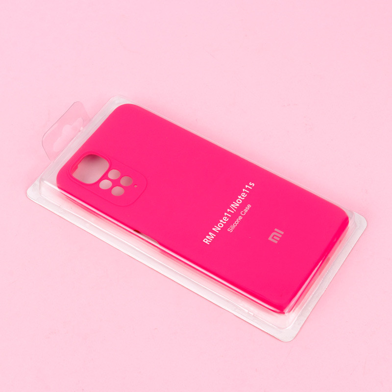 قاب سیلیکونی اصلی زیربسته شیائومی Redmi Note 11 / 11s محافظ لنزدار