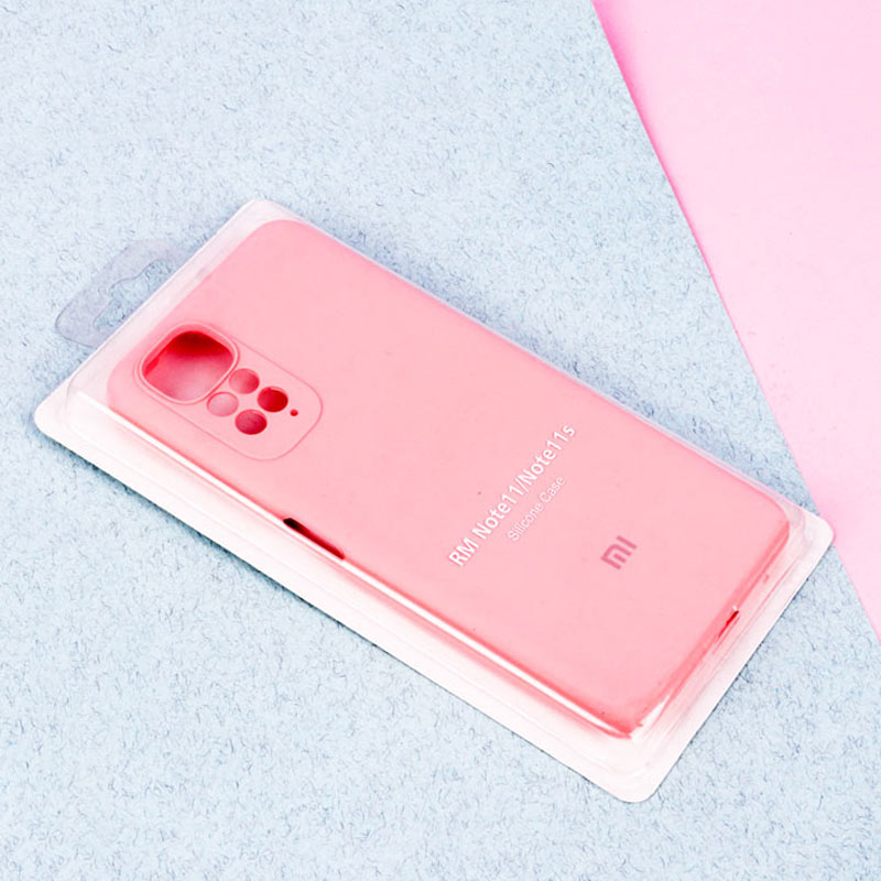 قاب سیلیکونی اصلی زیربسته شیائومی Redmi Note 11 / 11s محافظ لنزدار