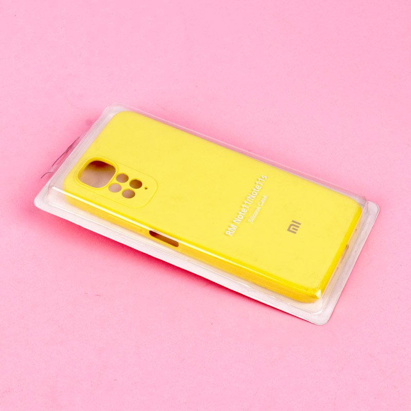 قاب سیلیکونی اصلی زیربسته شیائومی Redmi Note 11 / 11s محافظ لنزدار
