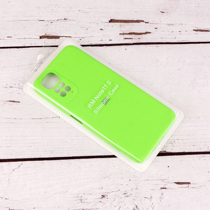 قاب سیلیکونی اصلی زیربسته شیائومی Redmi Note 11 / 11s محافظ لنزدار
