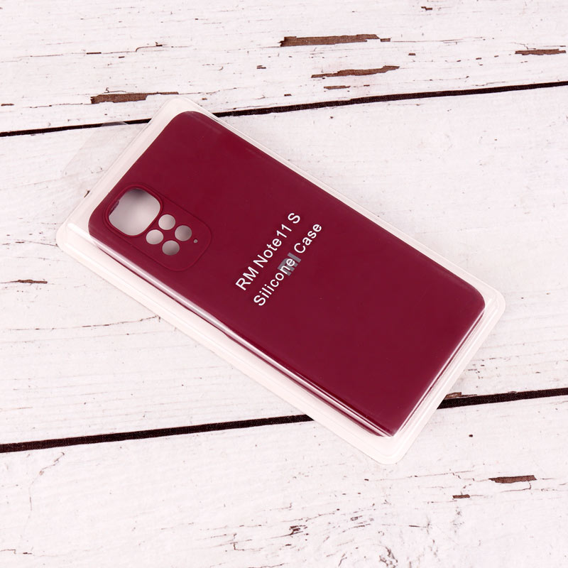 قاب سیلیکونی اصلی زیربسته شیائومی Redmi Note 11 / 11s محافظ لنزدار