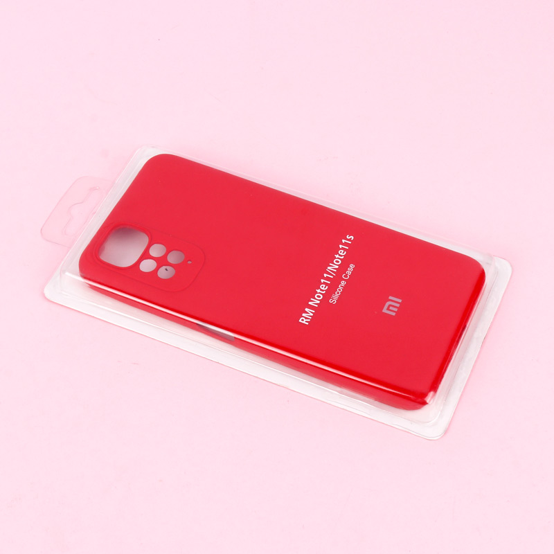 قاب سیلیکونی اصلی زیربسته شیائومی Redmi Note 11 / 11s محافظ لنزدار