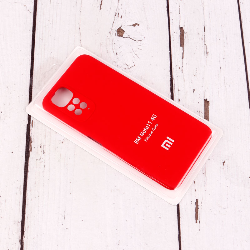 قاب سیلیکونی اصلی زیربسته شیائومی Redmi Note 11 / 11s محافظ لنزدار