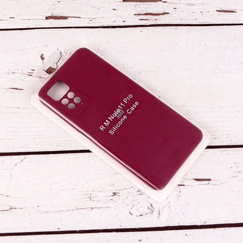 قاب سیلیکونی اصلی زیربسته شیائومی Redmi Note 11 Pro محافظ لنزدار