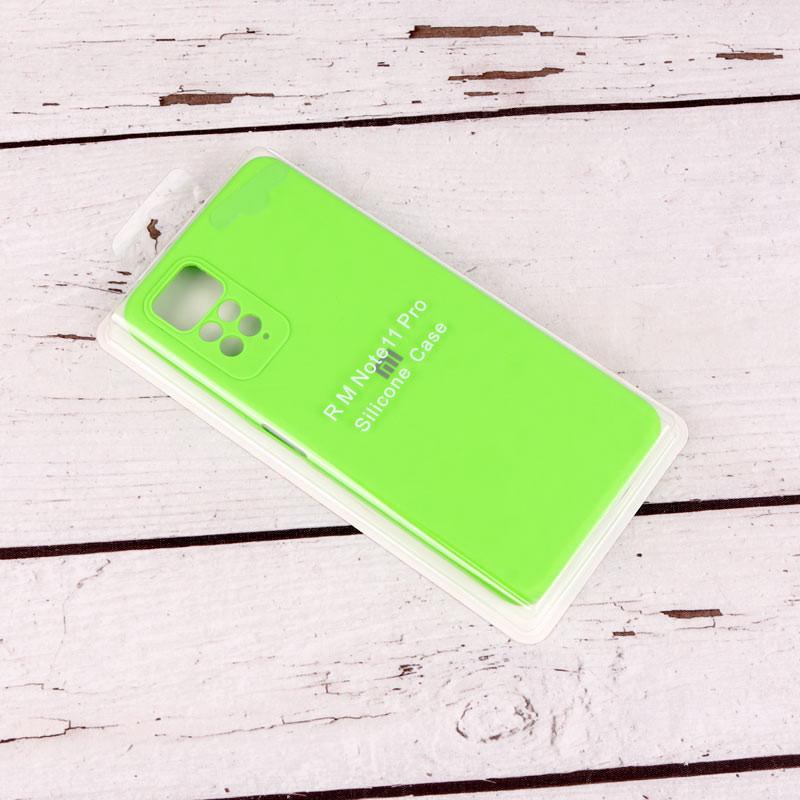 قاب سیلیکونی اصلی زیربسته شیائومی Redmi Note 11 Pro محافظ لنزدار