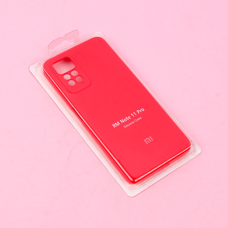 قاب سیلیکونی اصلی زیربسته شیائومی Redmi Note 11 Pro محافظ لنزدار