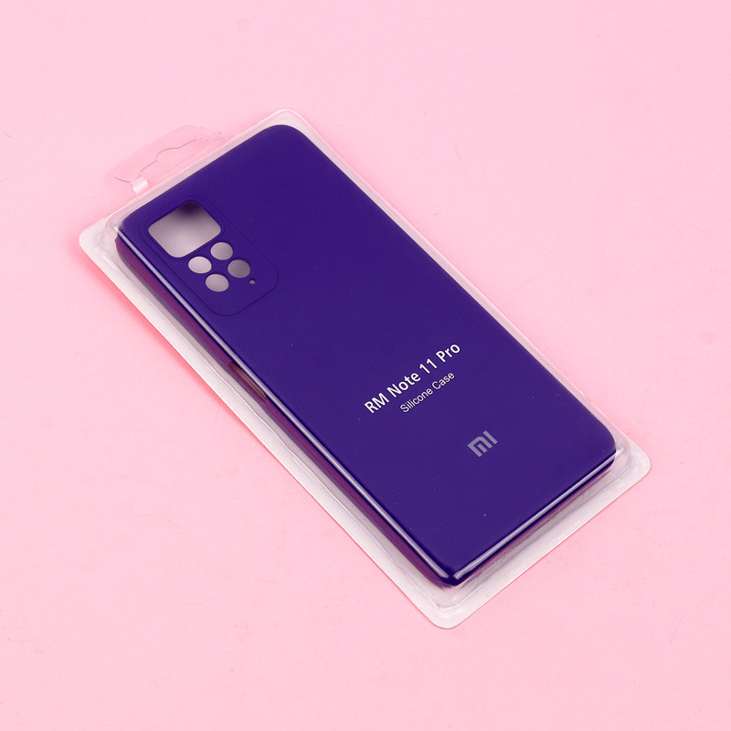 قاب سیلیکونی اصلی زیربسته شیائومی Redmi Note 11 Pro محافظ لنزدار