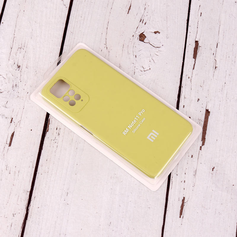 قاب سیلیکونی اصلی زیربسته شیائومی Redmi Note 11 Pro محافظ لنزدار