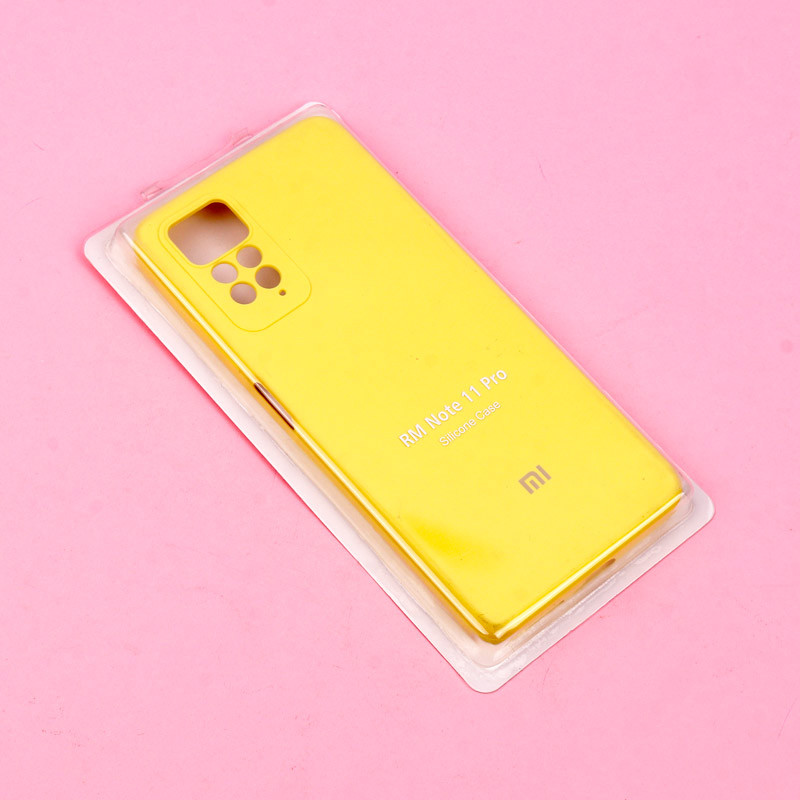 قاب سیلیکونی اصلی زیربسته شیائومی Redmi Note 11 Pro محافظ لنزدار