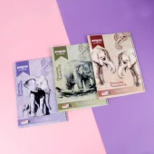 دفتر نقاشی سیمی 20 برگ طرح فیل سخن