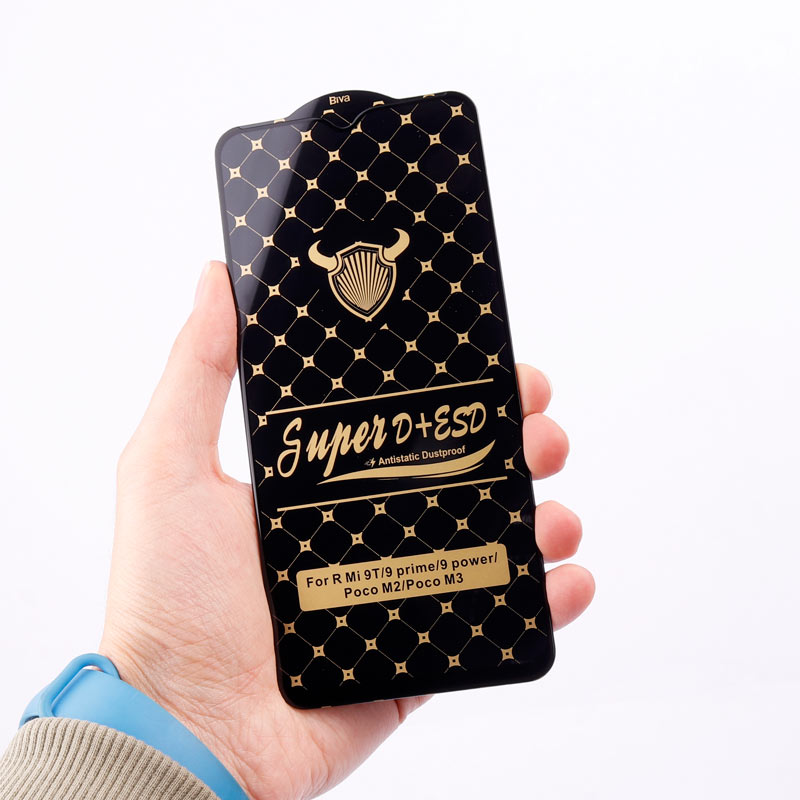 گلس Super D + ESD Anti Static شیائومی Xiaomi Poco M3