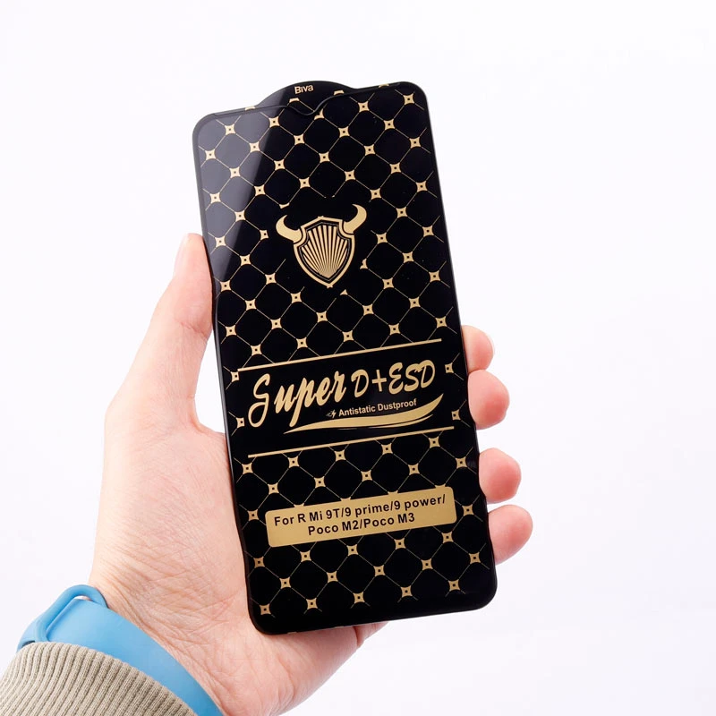 گلس Super D + ESD Anti Static شیائومی Xiaomi Poco M3