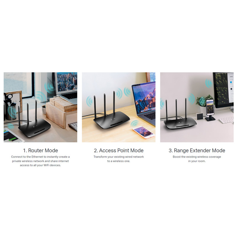 روتر 3 آنتن TP-Link TL-WR940N N450 450Mbps