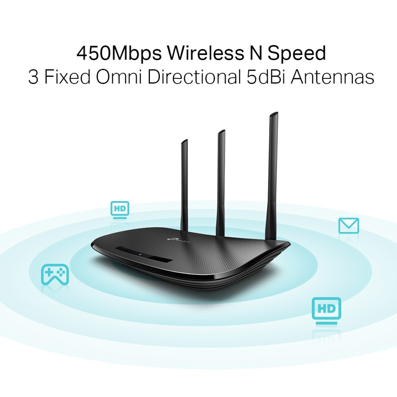 روتر 3 آنتن TP-Link TL-WR940N N450 450Mbps