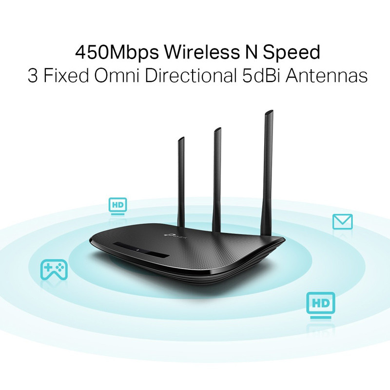 روتر 3 آنتن TP-Link TL-WR940N N450 450Mbps