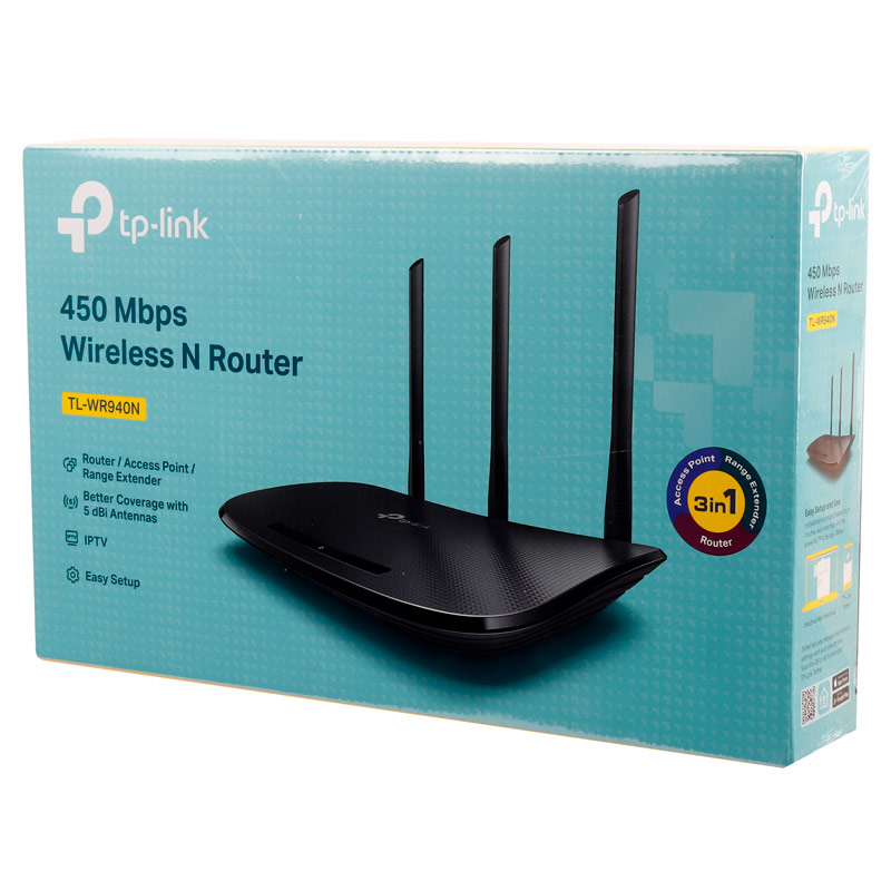 روتر 3 آنتن TP-Link TL-WR940N N450 450Mbps