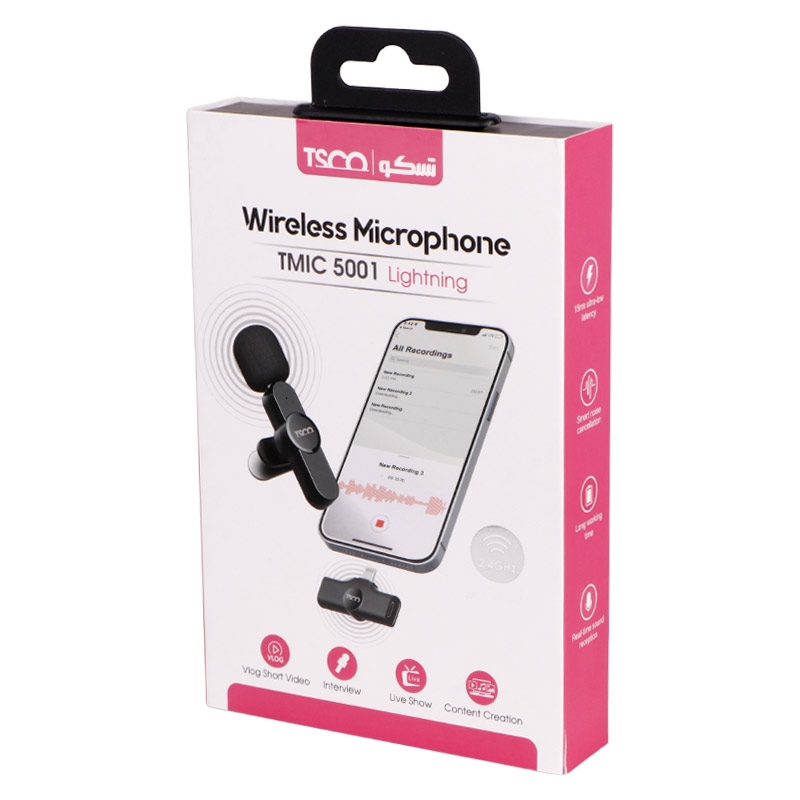 میکروفون یقه ای بی سیم TSCO TMIC-5001