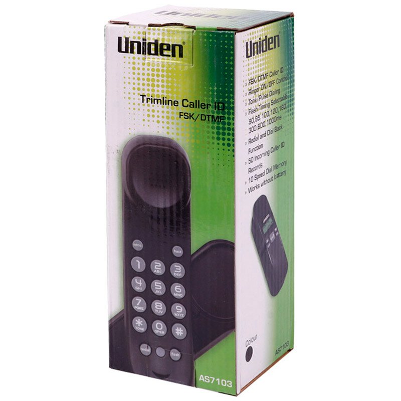 تلفن دیواری یونیدن Uniden AS7103