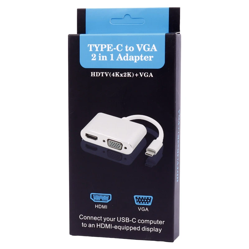 تبدیل Type-C به HDMI/VGA