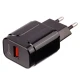 شارژر دیواری فست شارژ Verity AP-2120 QC3.0 3A 18W + کابل تایپ سی