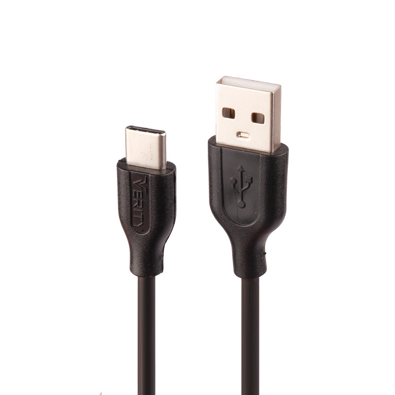شارژر دیواری فست شارژ Verity AP-2120 QC3.0 3A 18W + کابل تایپ سی