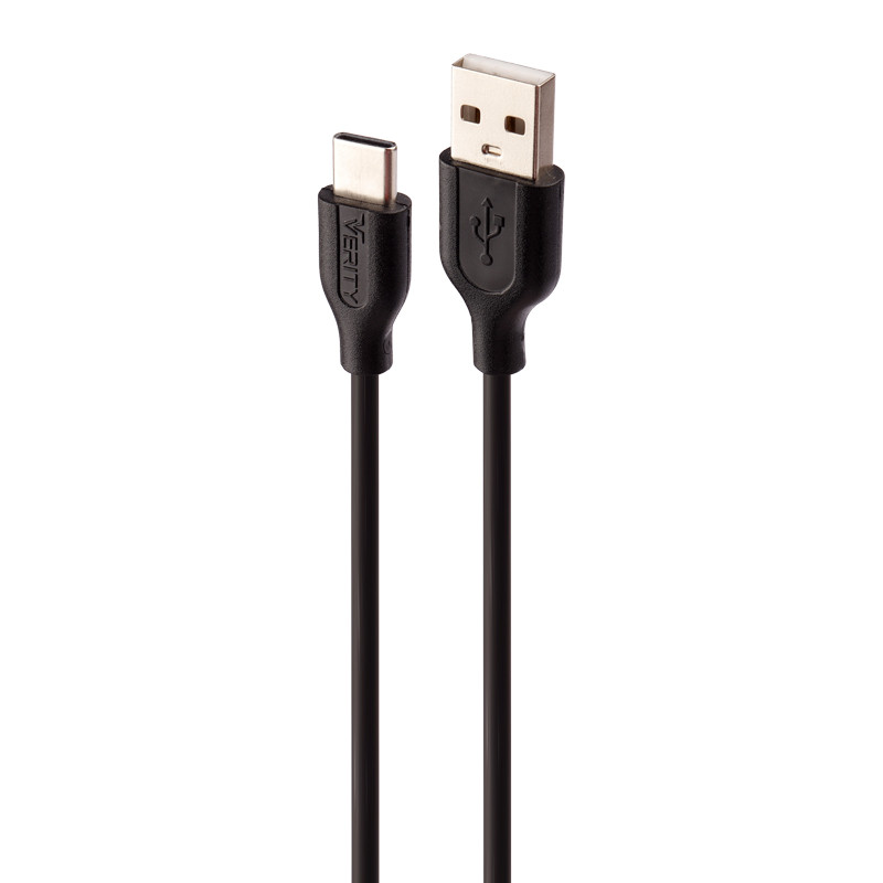 شارژر دیواری فست شارژ Verity AP-2125 2Port 3A QC3.0 PD 20W + کابل تایپ سی