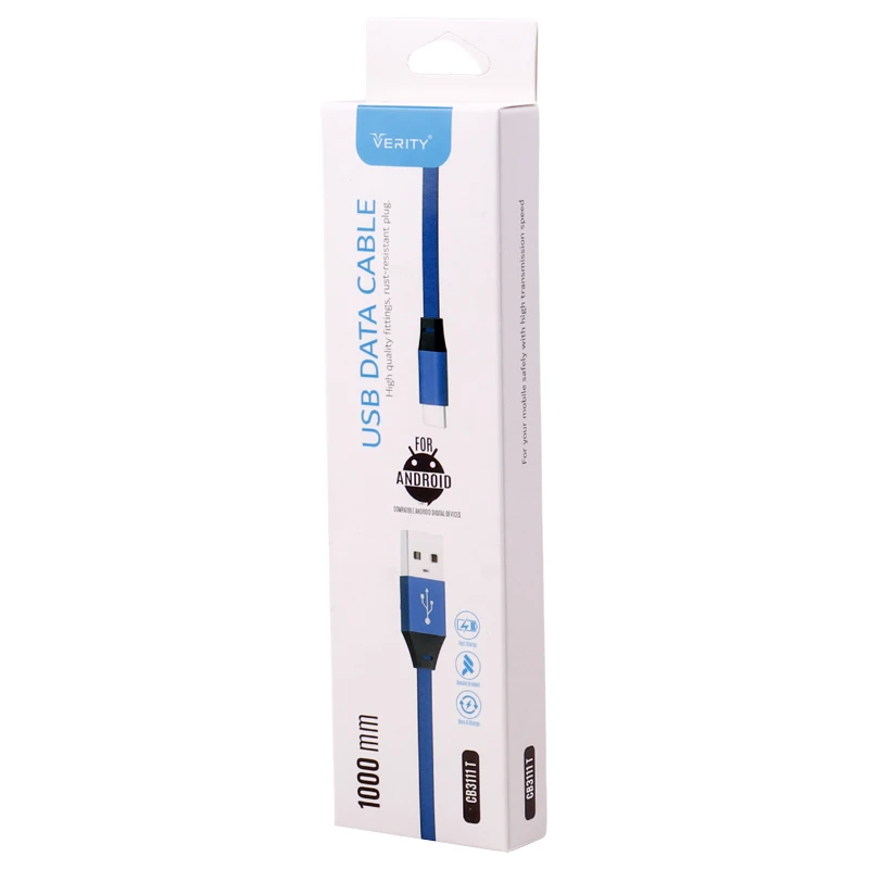 کابل تایپ سی فست شارژ وریتی CB-3111T طول 1 متر