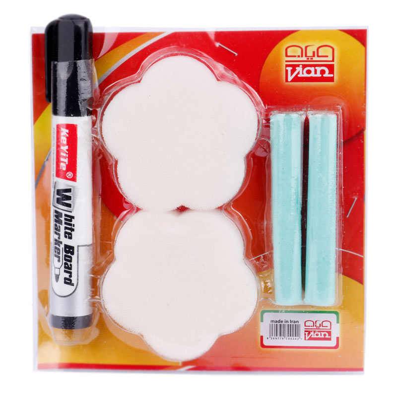 تخته سیاه گچی وایت برد دار دورو Vian 30×45cm