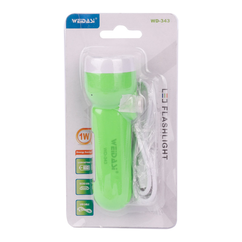 چراغ قوه شارژی Weidasi WD-343