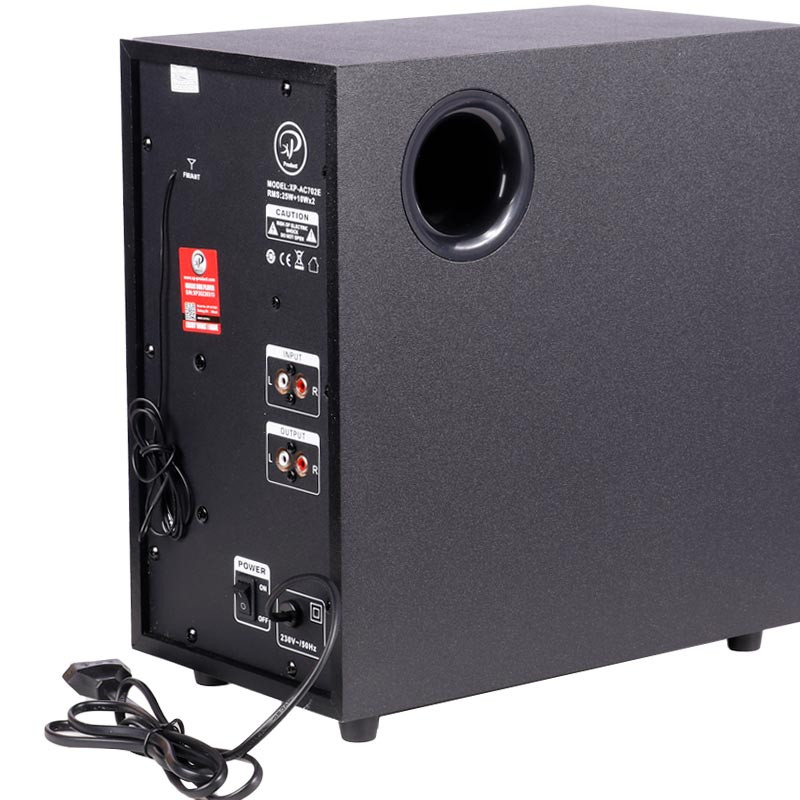 اسپیکر بلوتوثی رم و فلش خور XP XP-AC702E + ریموت کنترل