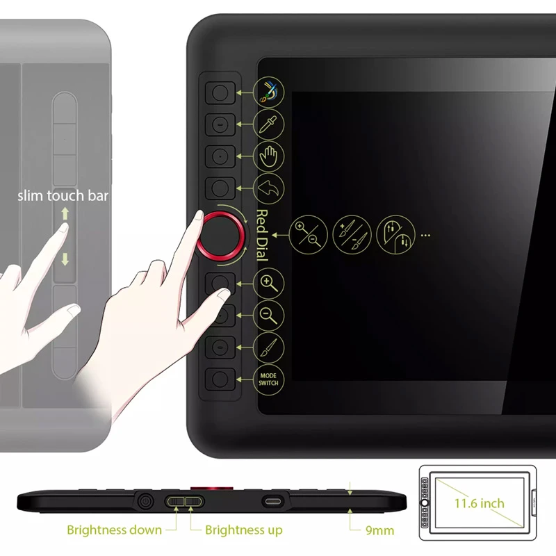 قلم و مانیتور طراحی XP-Pen Artist 12 Pro