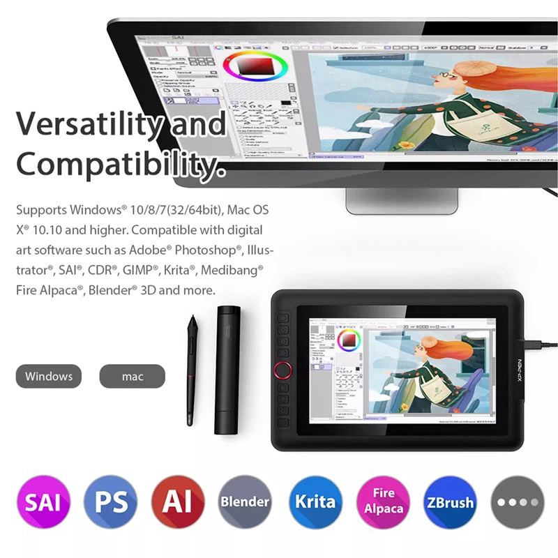 قلم و مانیتور طراحی XP-Pen Artist 12 Pro