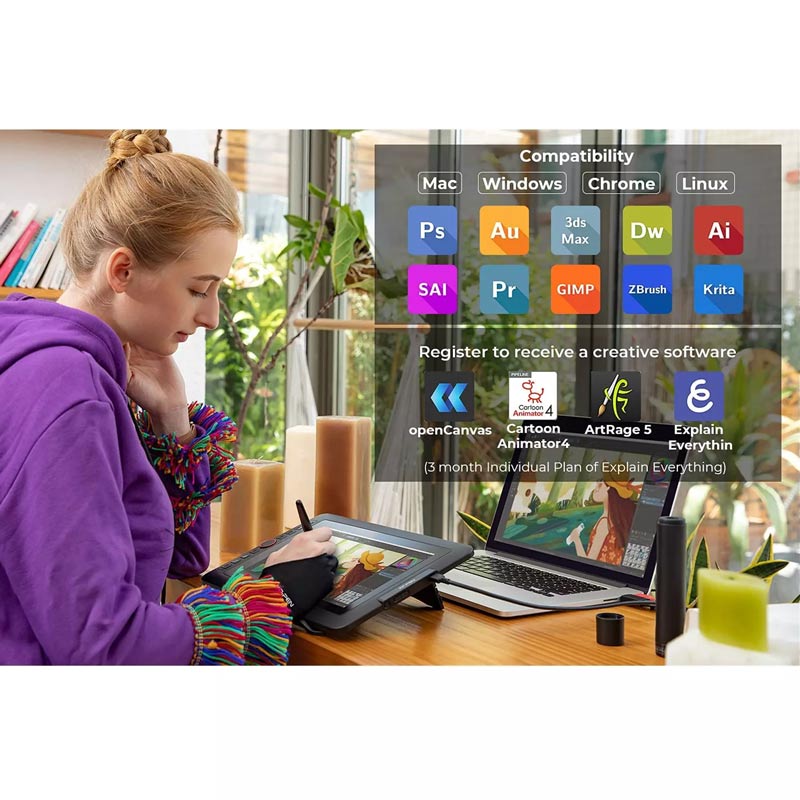 قلم و مانیتور طراحی XP-Pen Artist 12 Pro