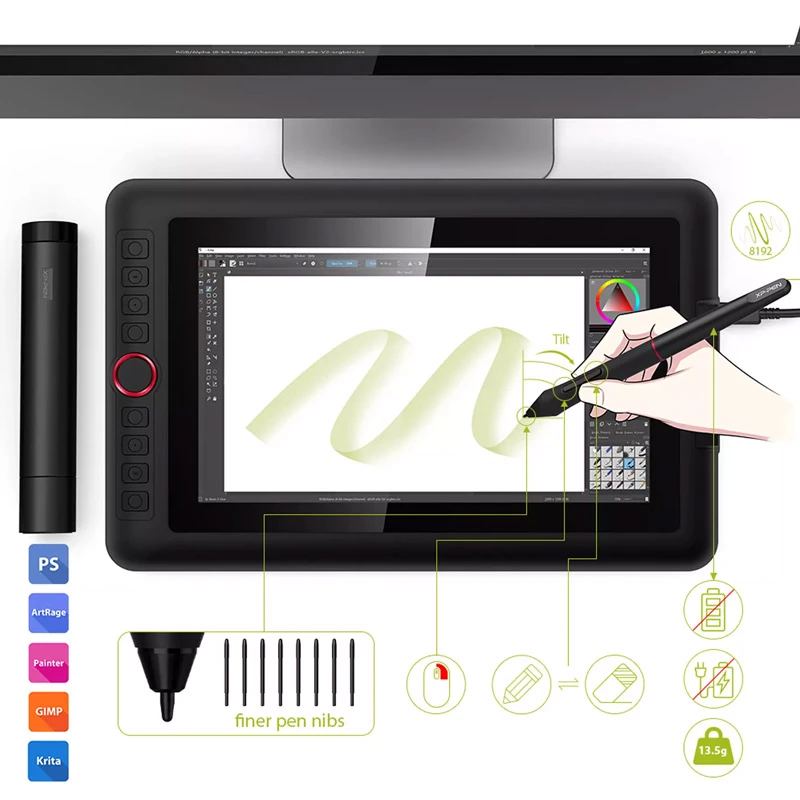 قلم و مانیتور طراحی XP-Pen Artist 12 Pro