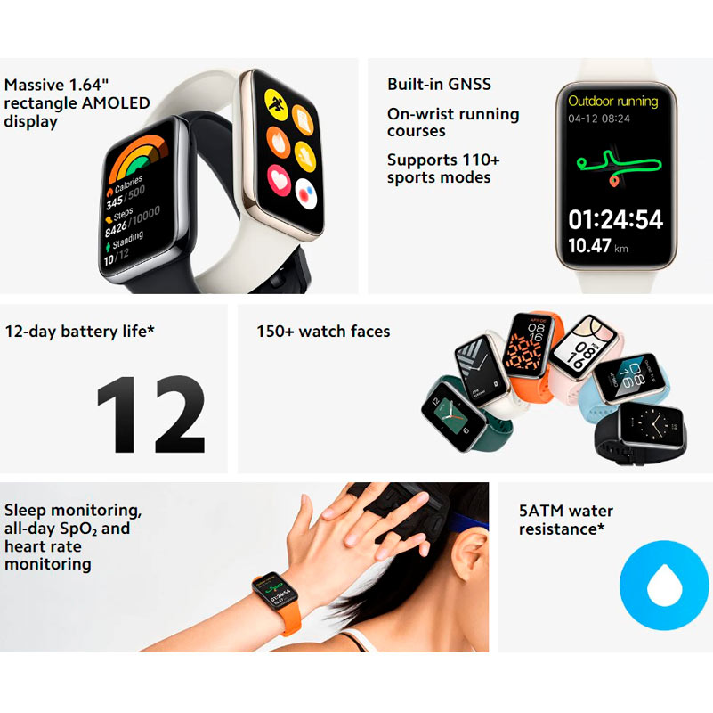 دستبند سلامتی شیائومی Xiaomi Smart Band 7 Pro M2140B1