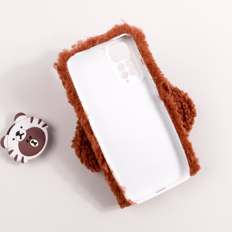 قاب پولیشی سگ پشمالو محافظ لنزدار Xiaomi Redmi Note 11 / 11s