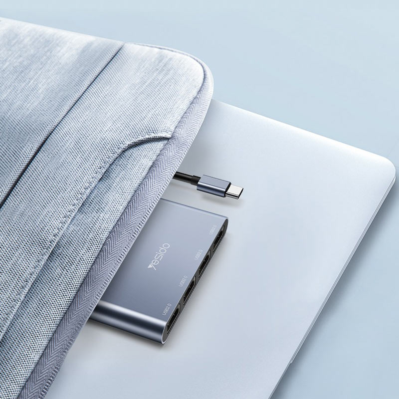 هاب 4 پورت USB2.0 یسیدو HB13