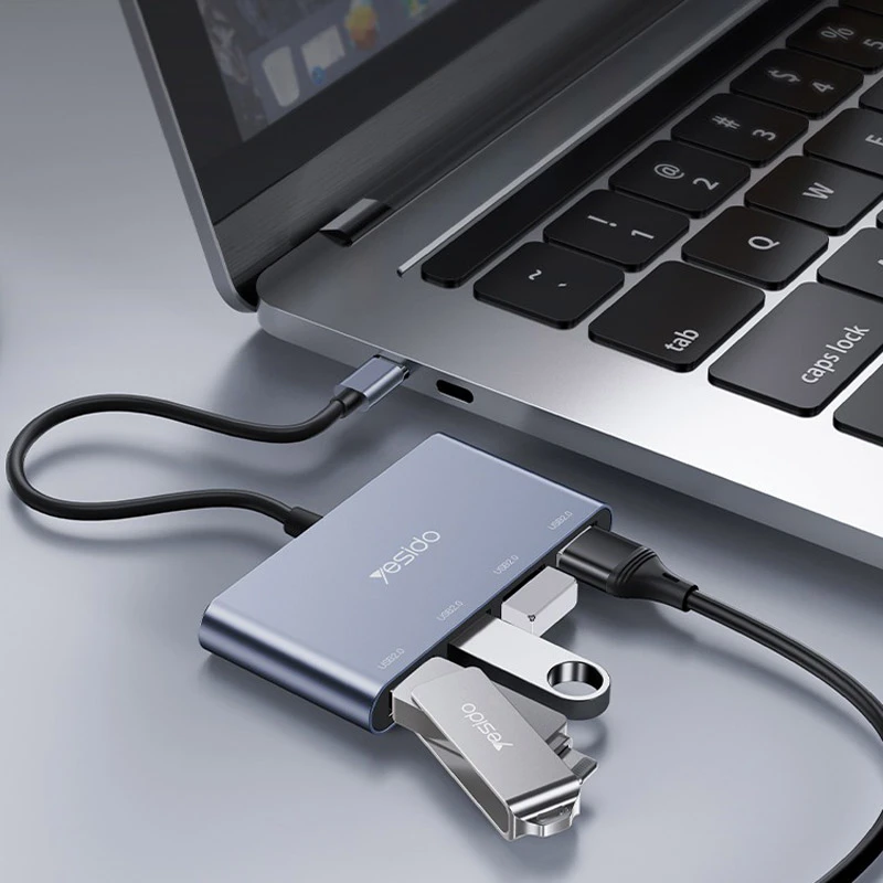 هاب 4 پورت USB2.0 یسیدو HB13