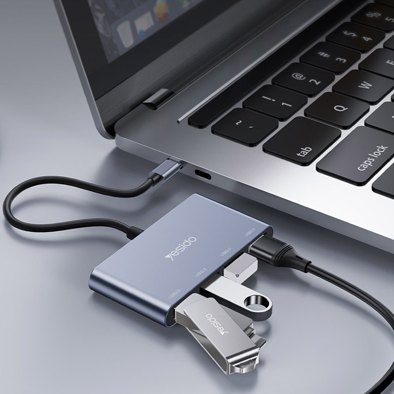 هاب 4 پورت USB2.0 یسیدو HB13