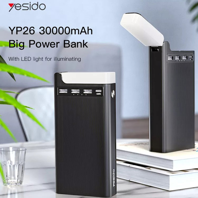 پاور بانک فست شارژ 30000 یسیدو Yesido YP26 PD 22.5W