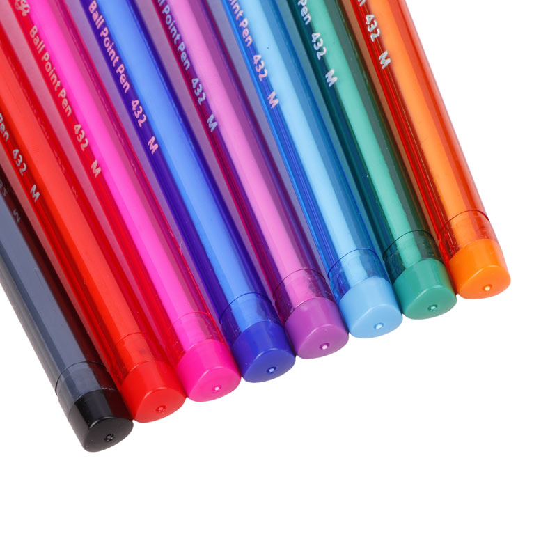 خودکار ژیجی رنگی Zhigi 432M 1.0mm بسته 8 عددی